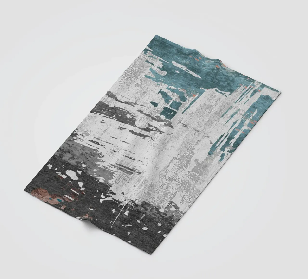 abstract texture splash coperta in pile da vintageshop