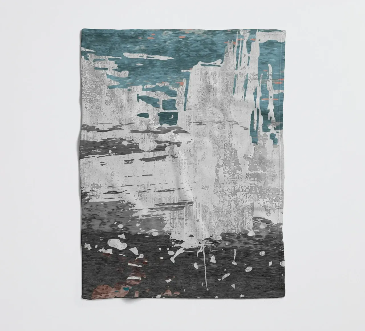 abstract texture splash coperta in pile da vintageshop