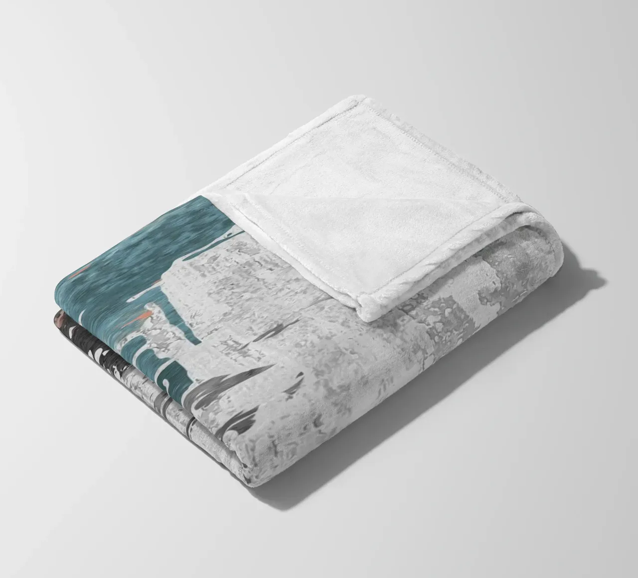 abstract texture splash coperta in pile da vintageshop