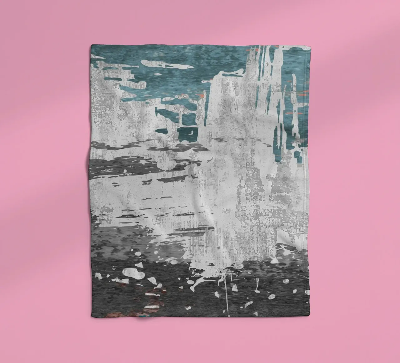 abstract texture splash coperta in pile da vintageshop