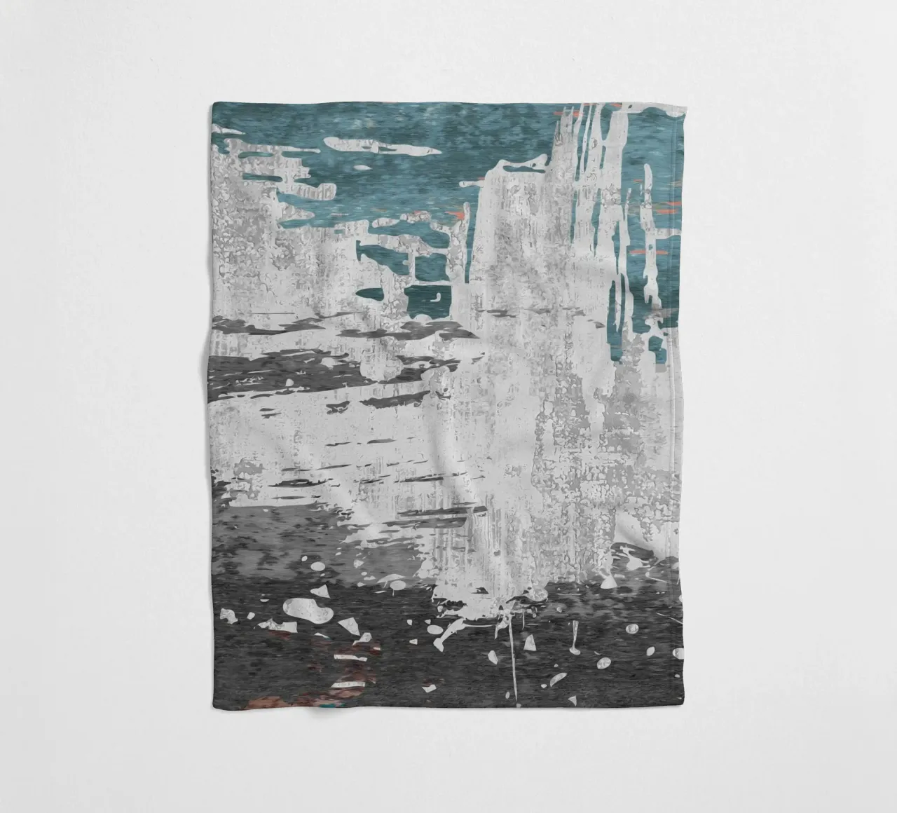 abstract texture splash coperta in pile da vintageshop