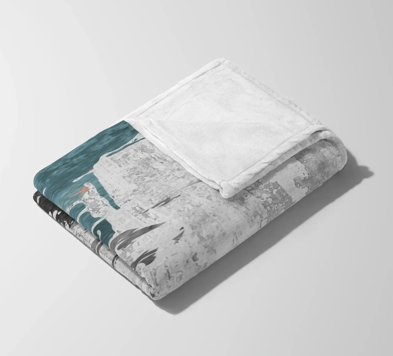 abstract texture splash coperta in pile da vintageshop