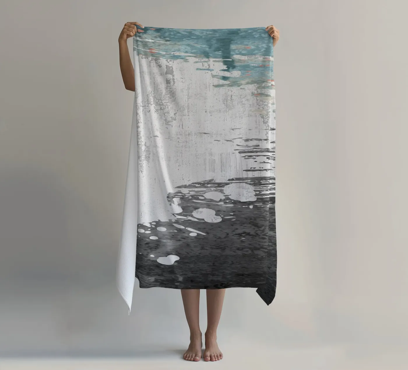 abstract texture fresh telo mare da vintageshop