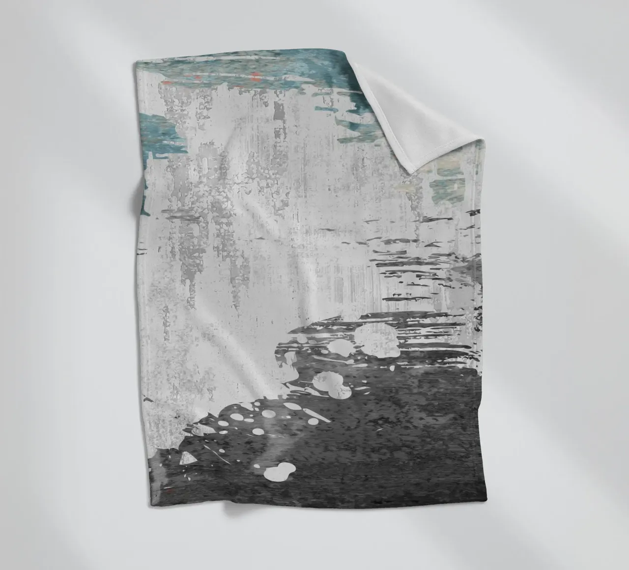 abstract texture fresh coperta in pile da vintageshop