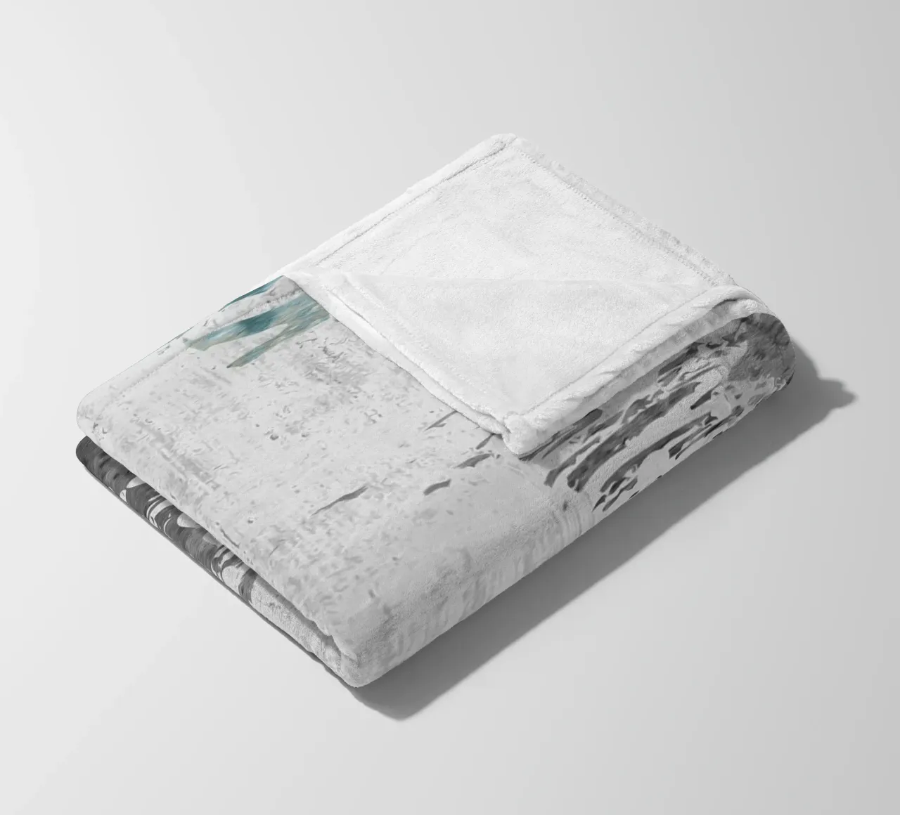 abstract texture fresh coperta in pile da vintageshop