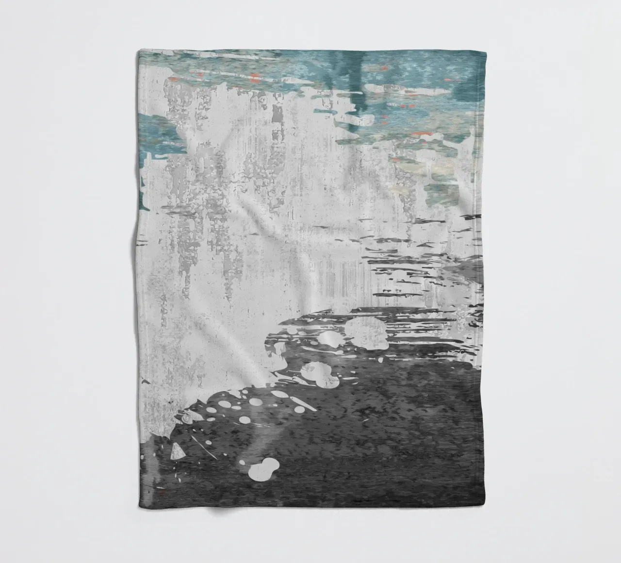 abstract texture fresh coperta in pile da vintageshop