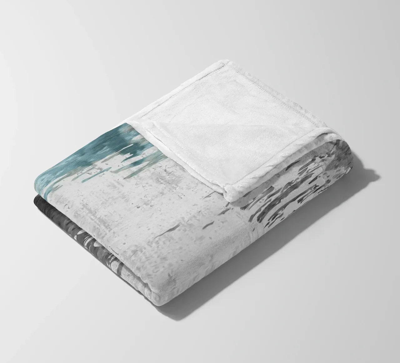 abstract texture fresh coperta in pile da vintageshop