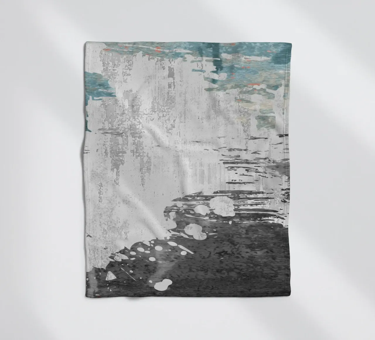 abstract texture fresh coperta in pile da vintageshop