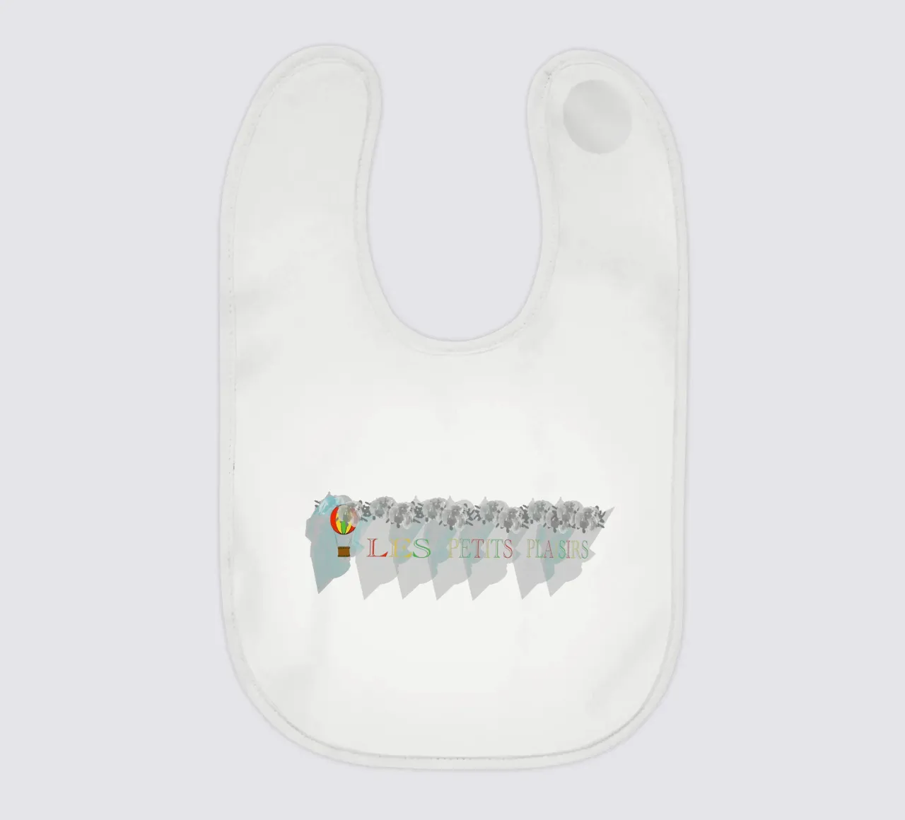 Mongolfiera bavaglino da Design Plaisirs