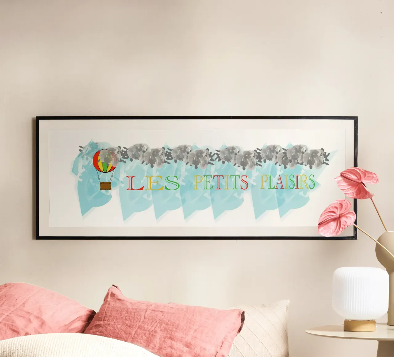 Hot-air ballooning poster by Design Plaisirs