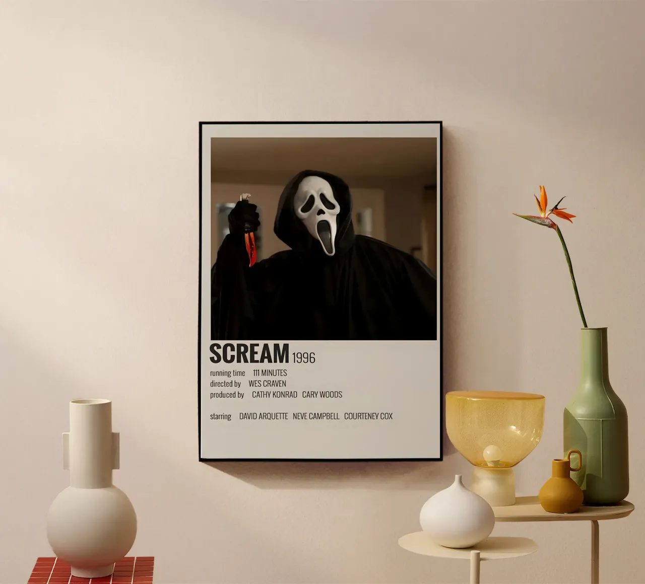 SCREAM 1996 plexiglass da MVFminimalist