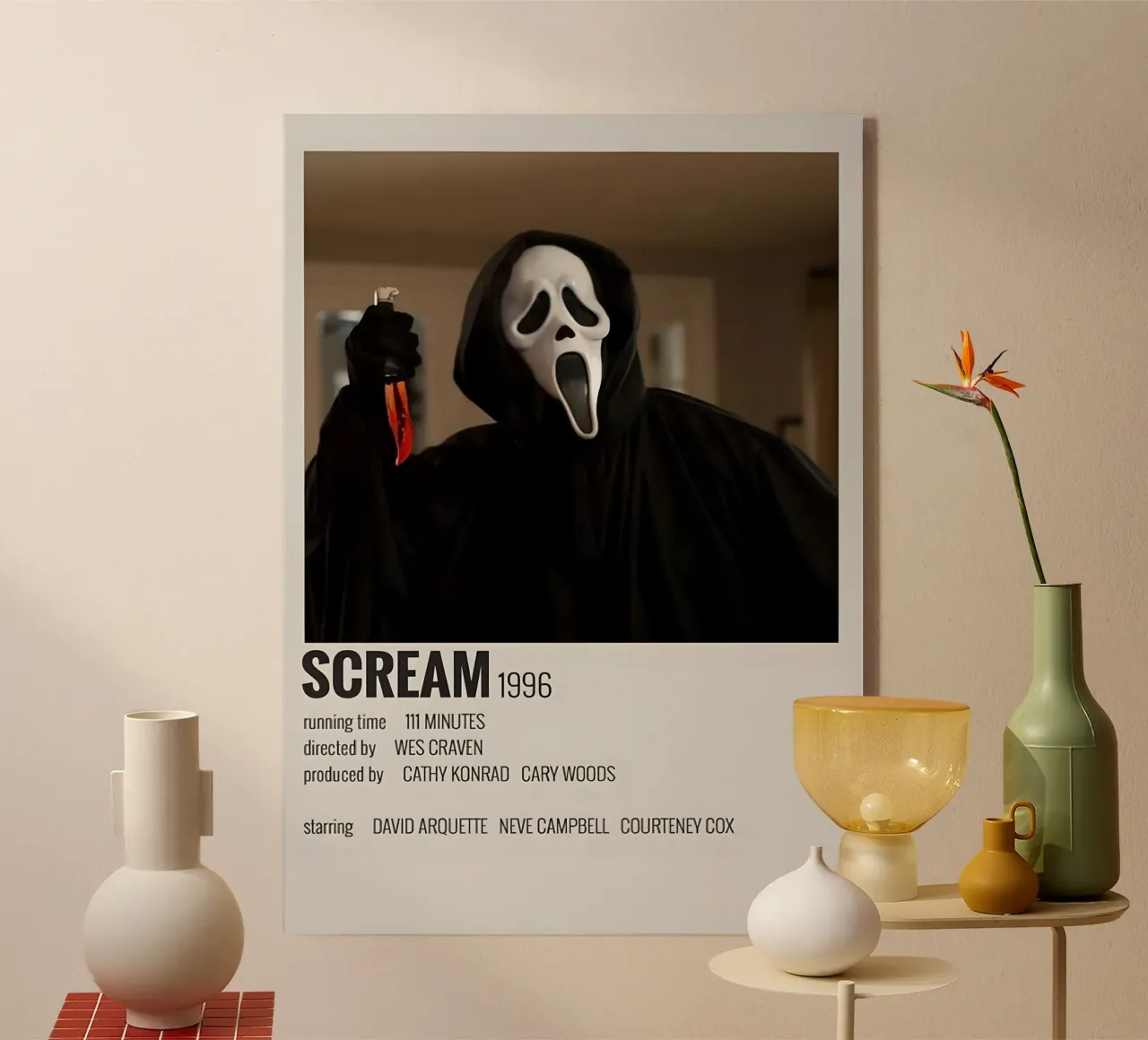 SCREAM 1996 plexiglass da MVFminimalist