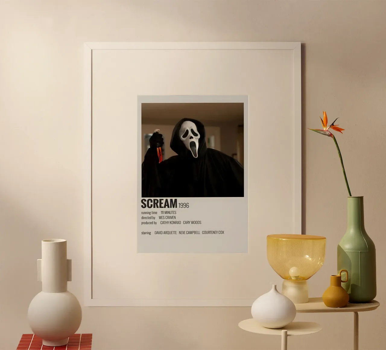 SCREAM 1996 poster da MVFminimalist