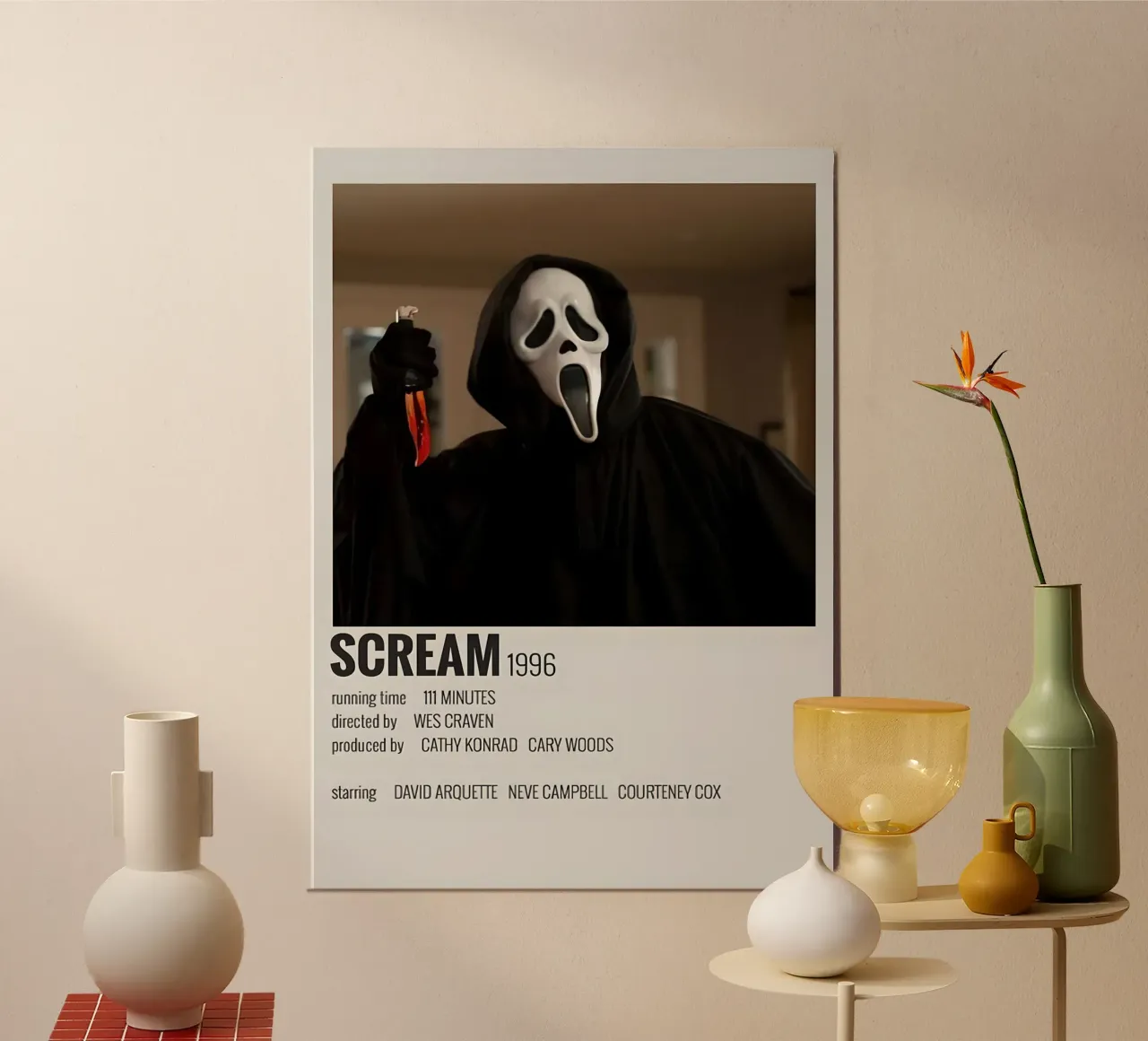 SCREAM 1996 poster da MVFminimalist