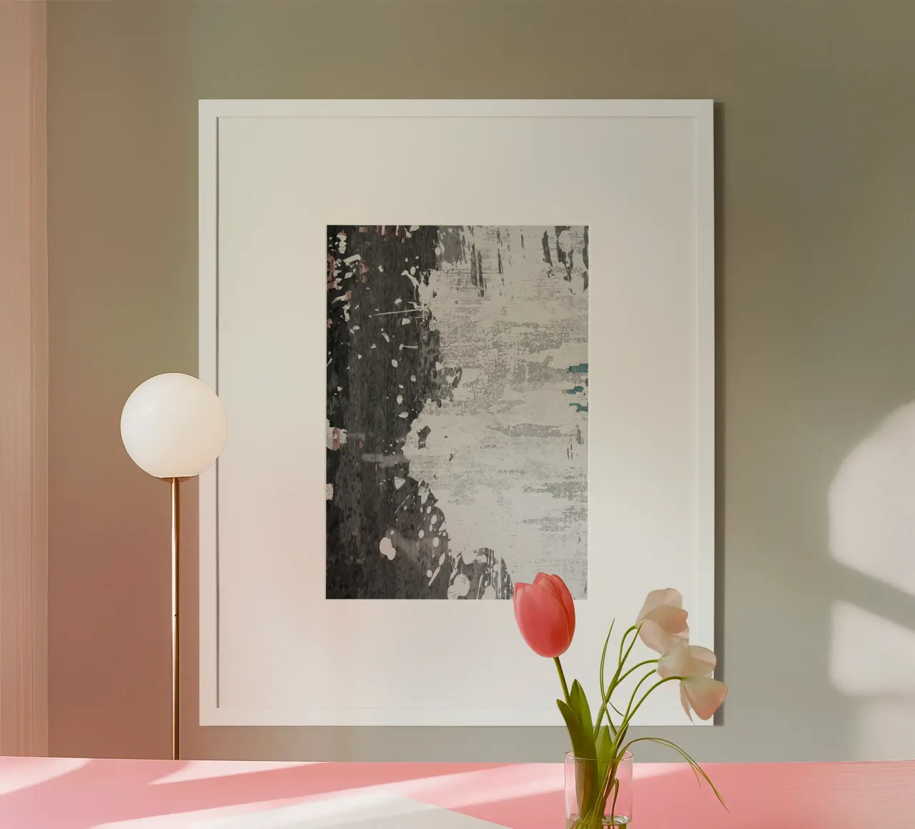 abstract texture 01 poster da vintageshop