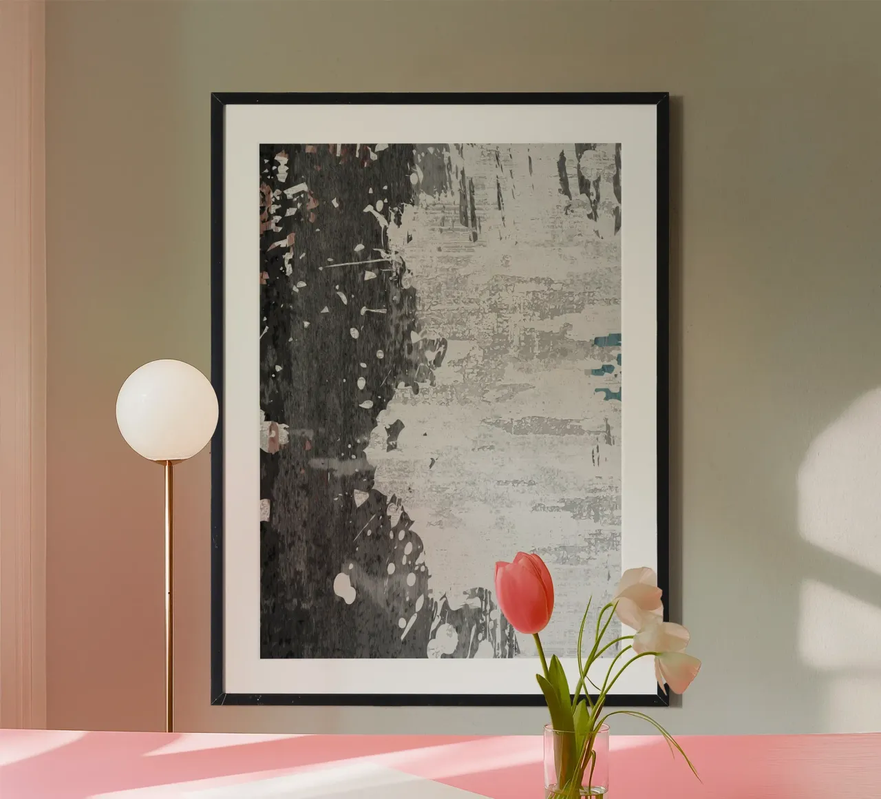 abstract texture 01 poster da vintageshop