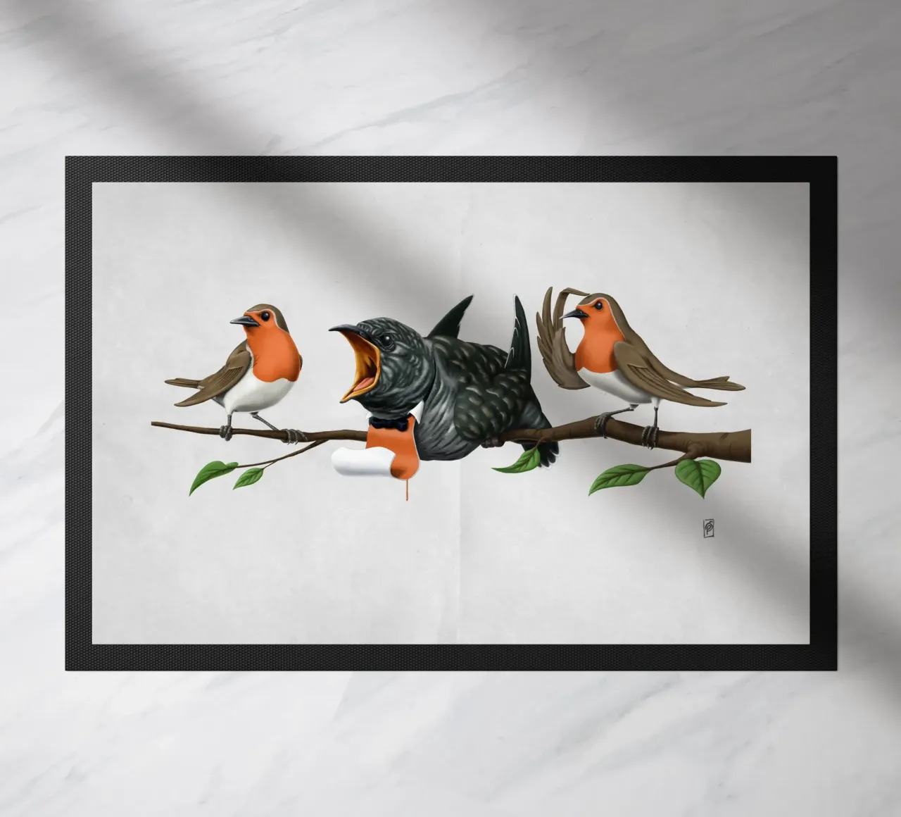 Cock Robin (Wordless) zerbino da Rob Art | Illustration