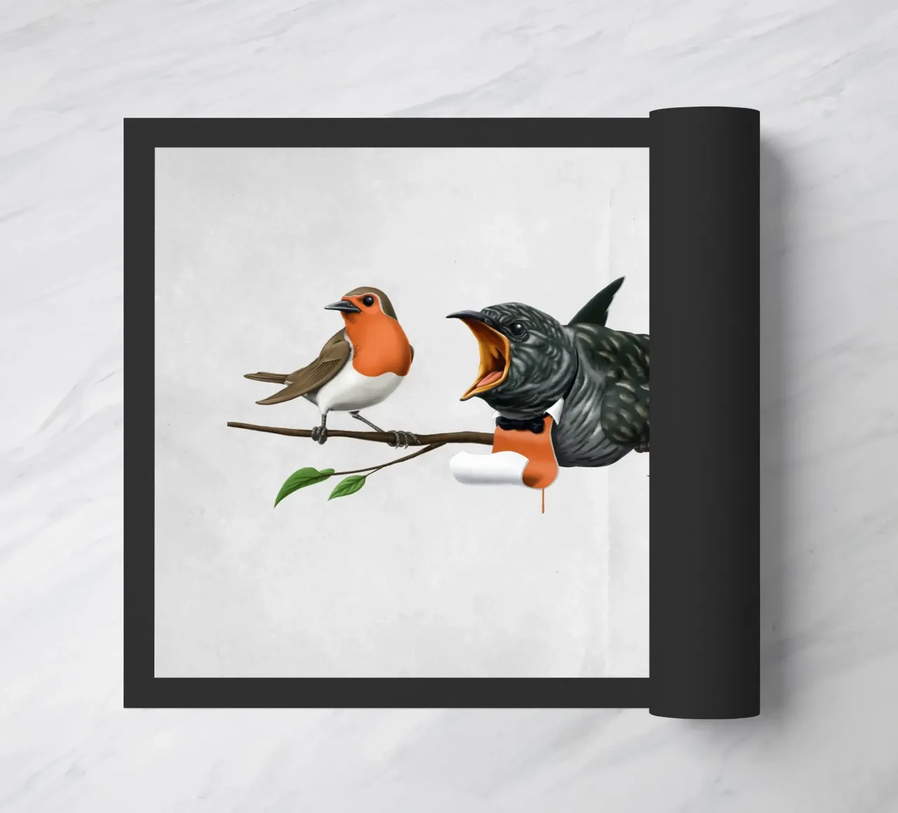 Cock Robin (Wordless) zerbino da Rob Art | Illustration