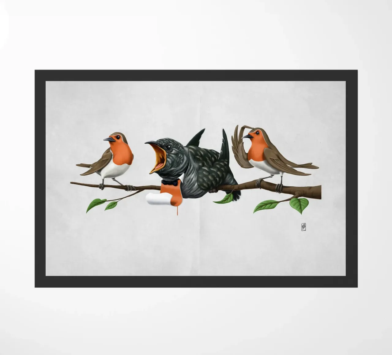 Cock Robin (Wordless) zerbino da Rob Art | Illustration