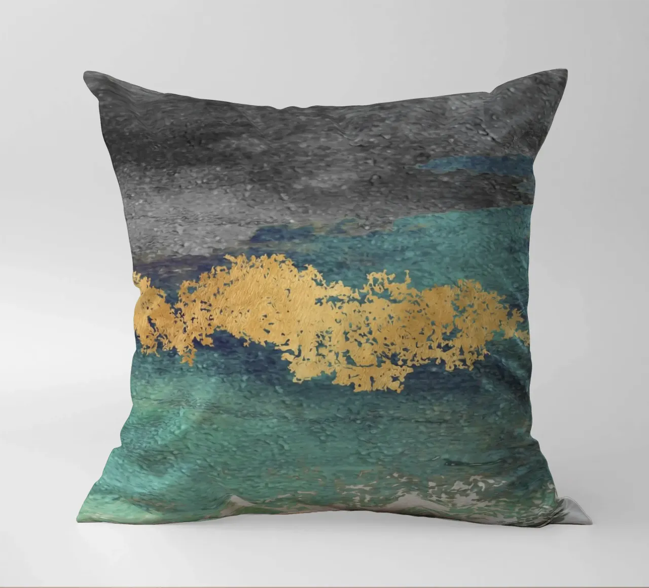 abstract texture gold cuscino da vintageshop