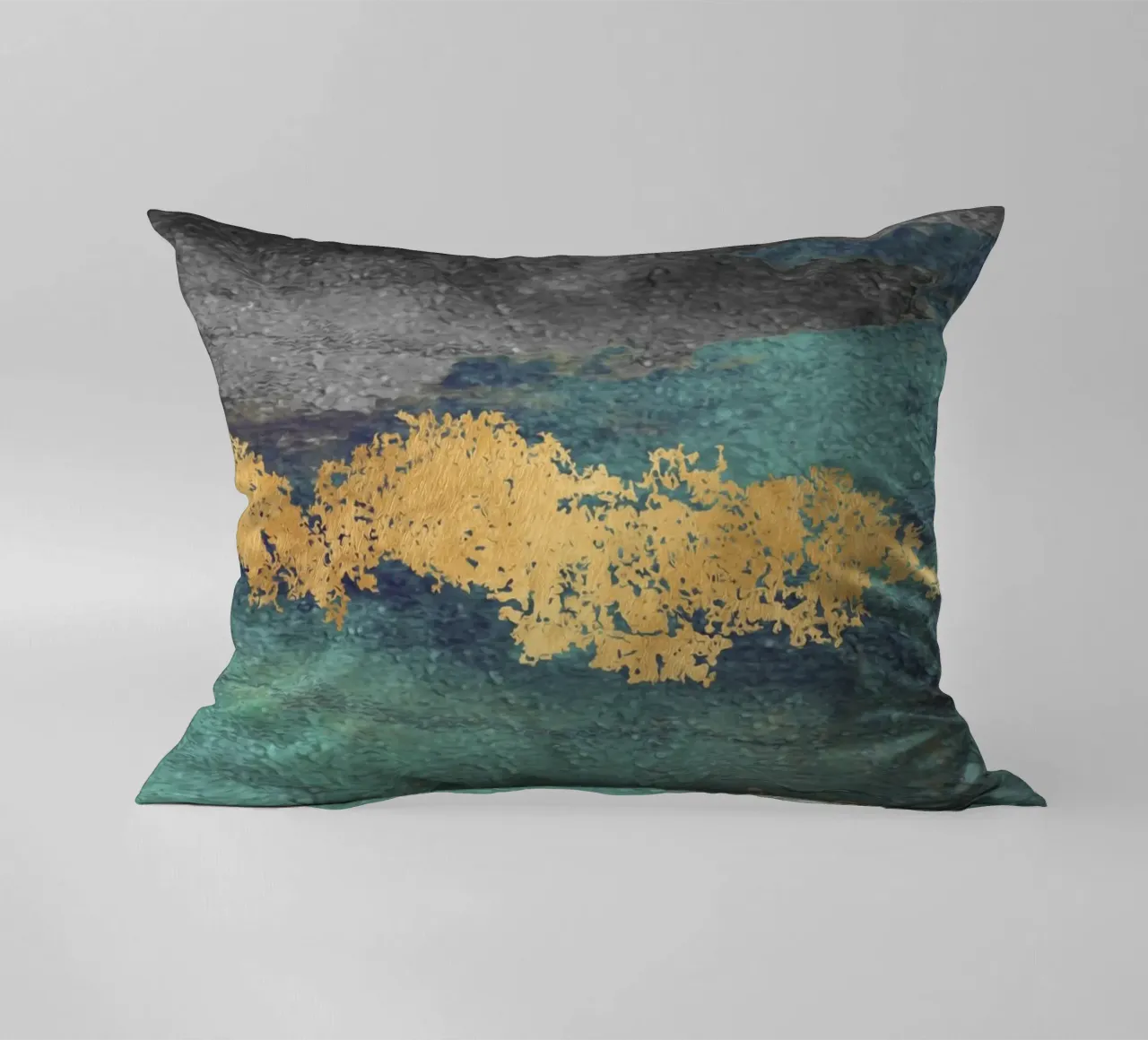 abstract texture gold cuscino da vintageshop