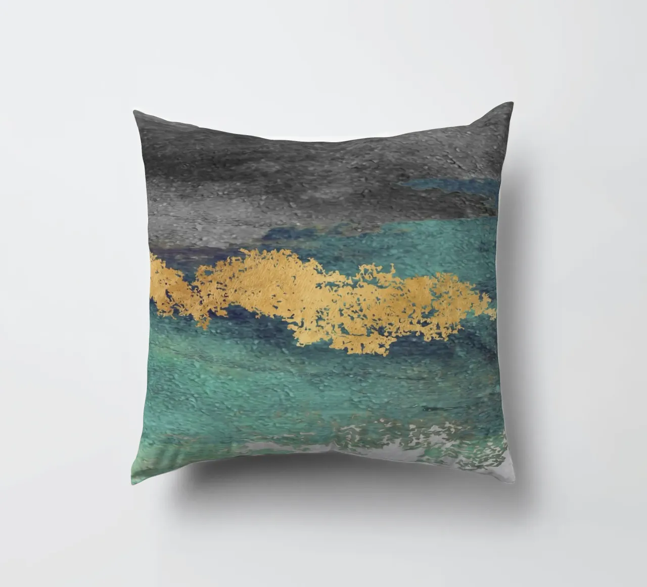 abstract texture gold cuscino da vintageshop