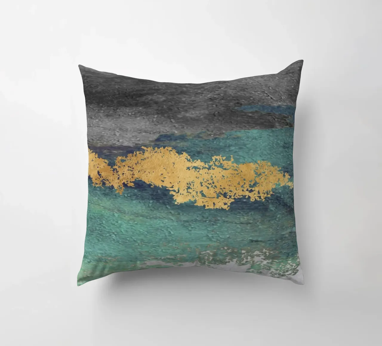 abstract texture gold cuscino da vintageshop