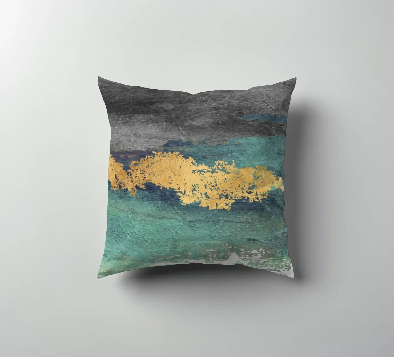 abstract texture gold cuscino da vintageshop