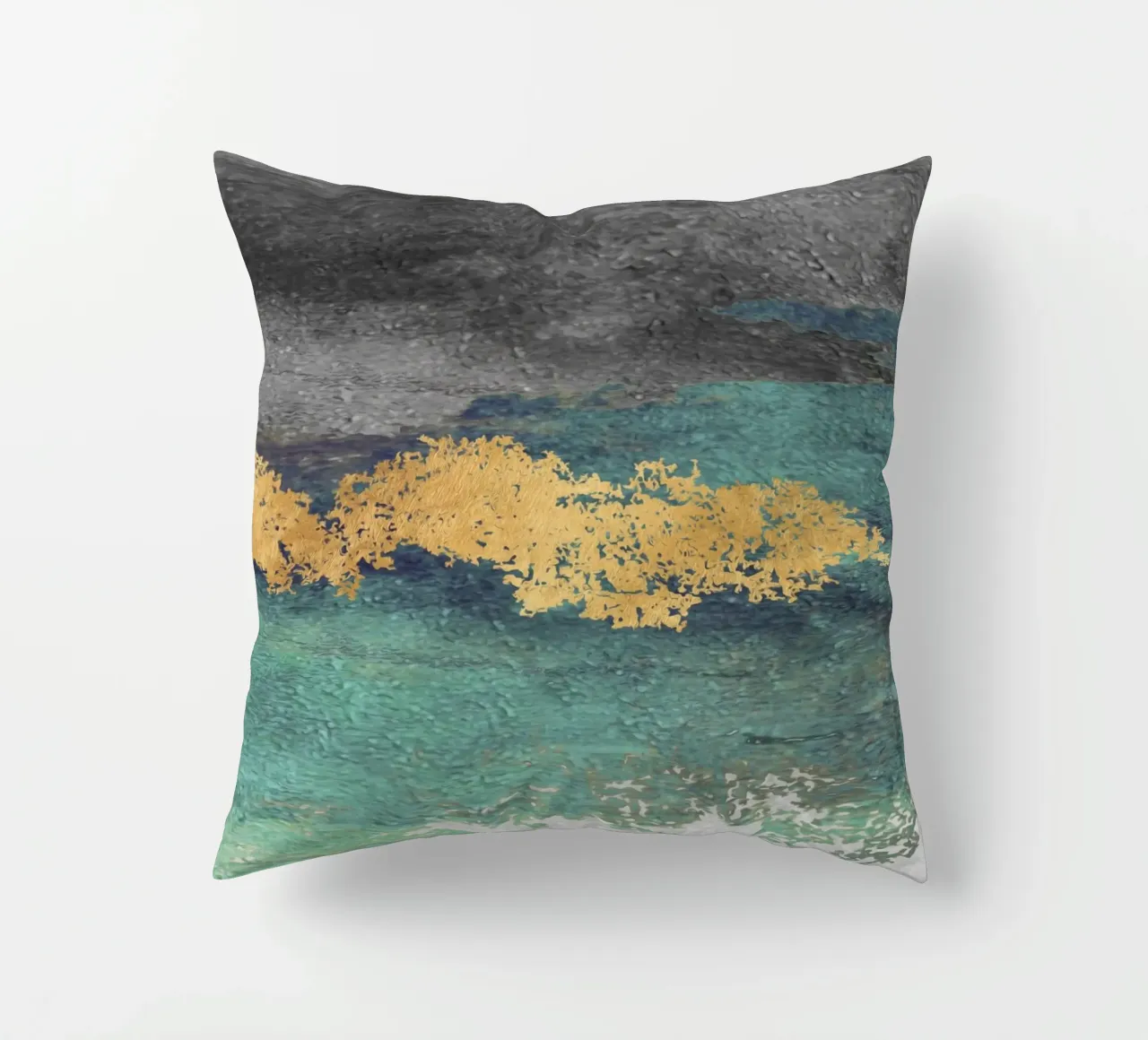 abstract texture gold cuscino da vintageshop