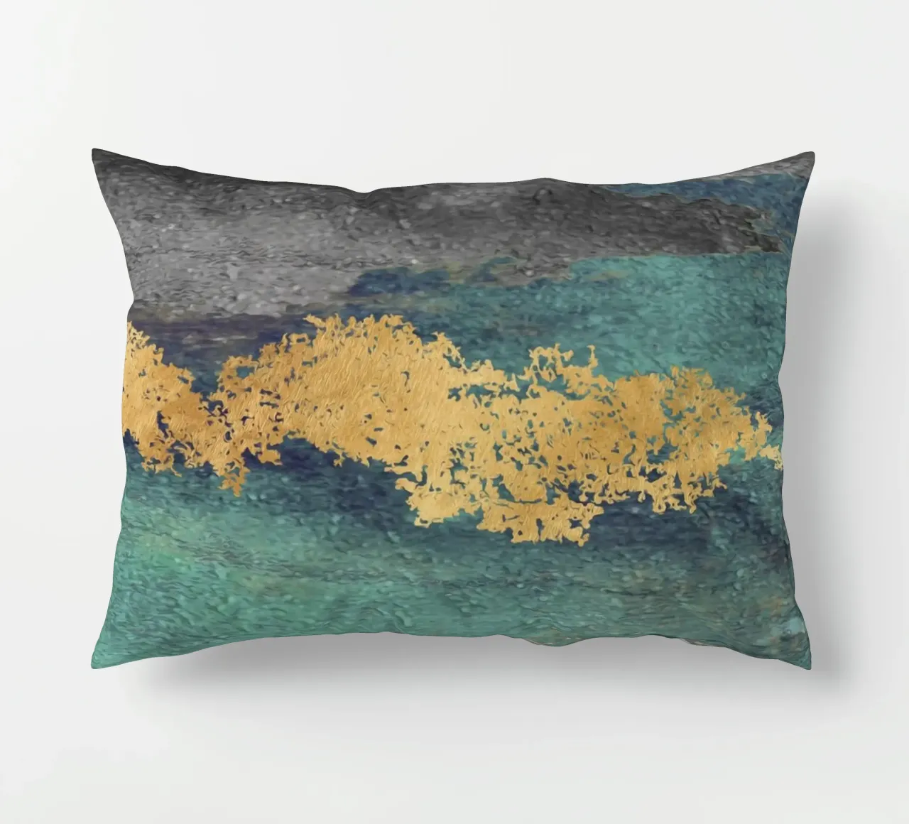 abstract texture gold cuscino da vintageshop