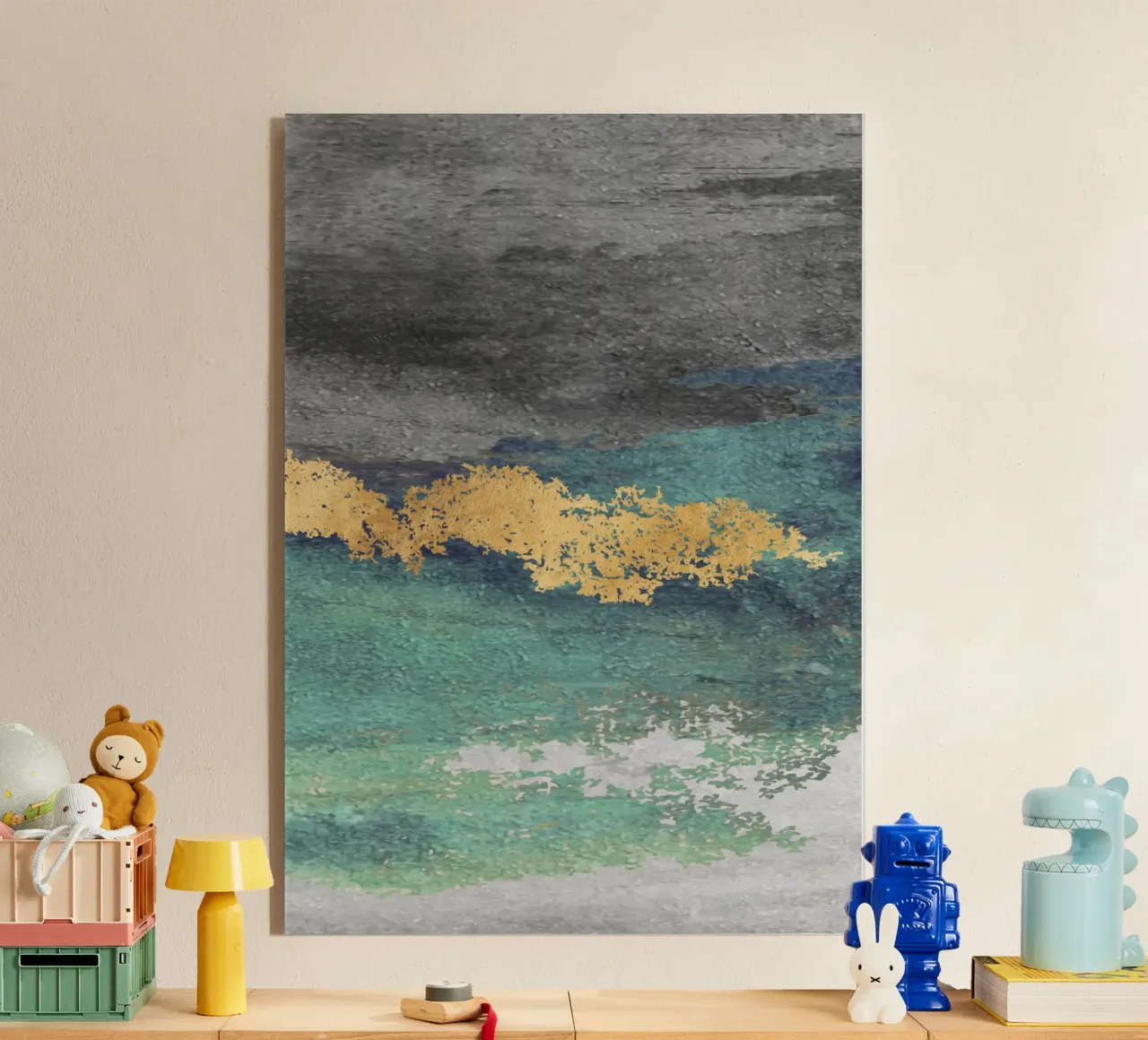 abstract texture gold plexiglass da vintageshop