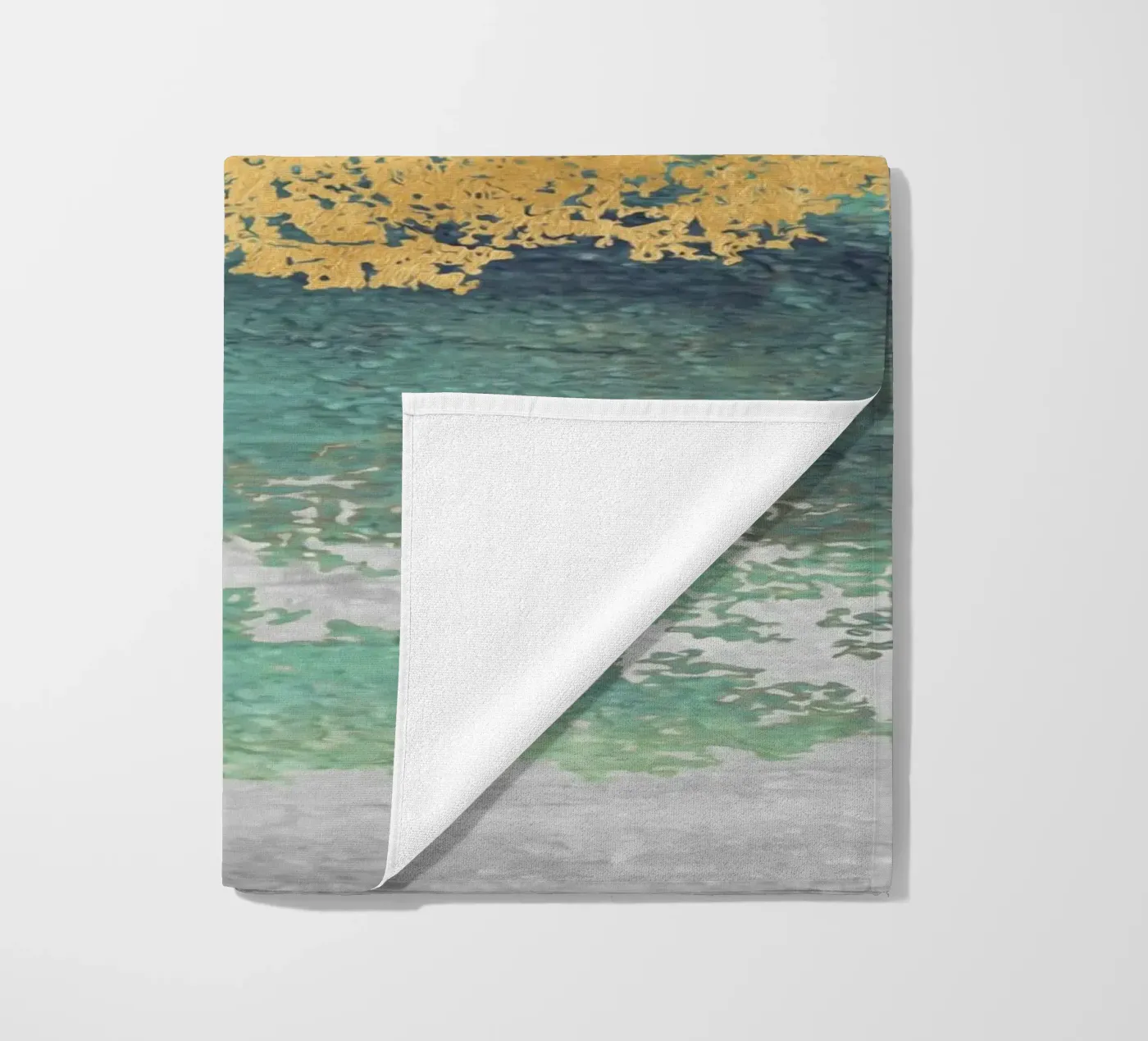 abstract texture gold telo mare da vintageshop