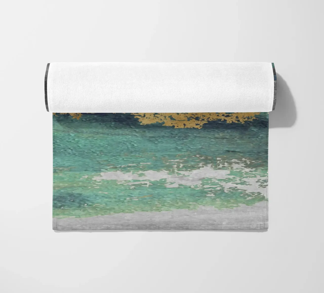 abstract texture gold telo mare da vintageshop