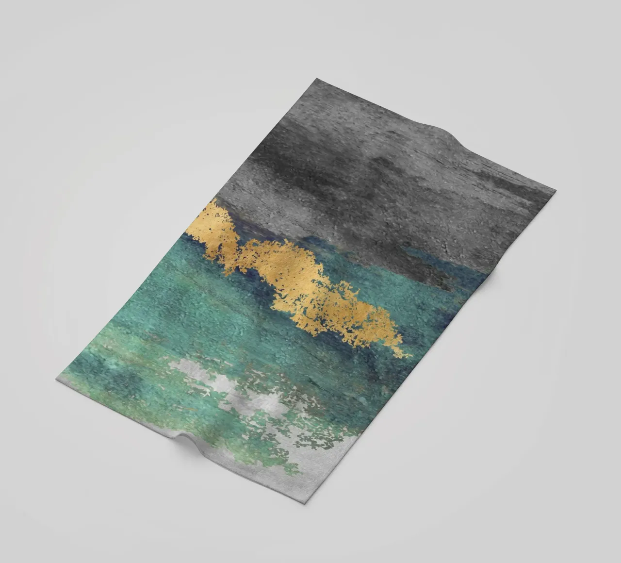 abstract texture gold telo mare da vintageshop