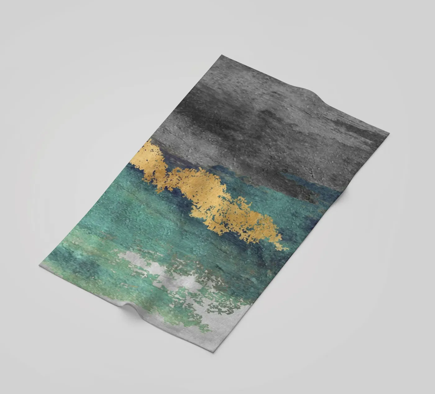 abstract texture gold telo mare da vintageshop