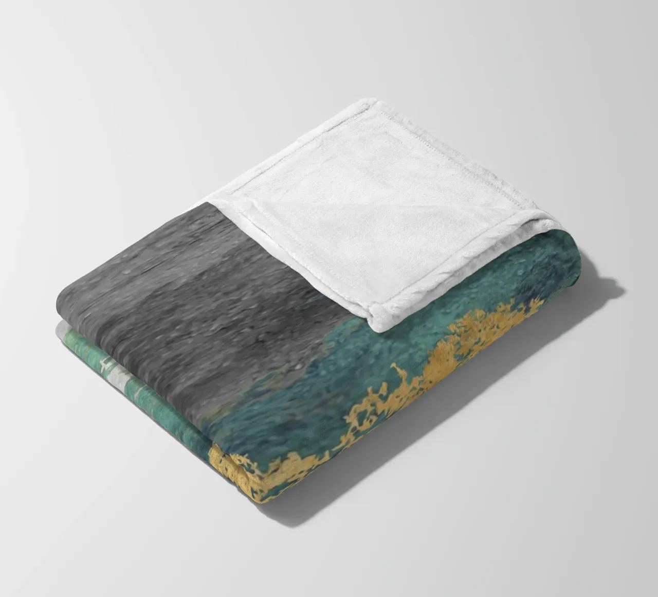 abstract texture gold coperta in pile da vintageshop
