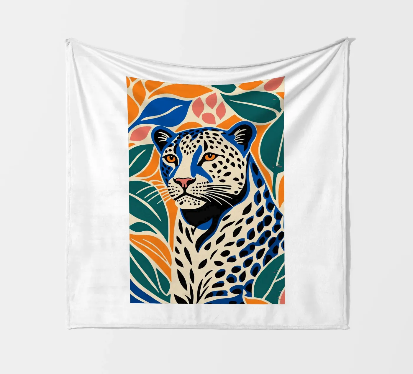 Guépard plaid polaire de Arjun