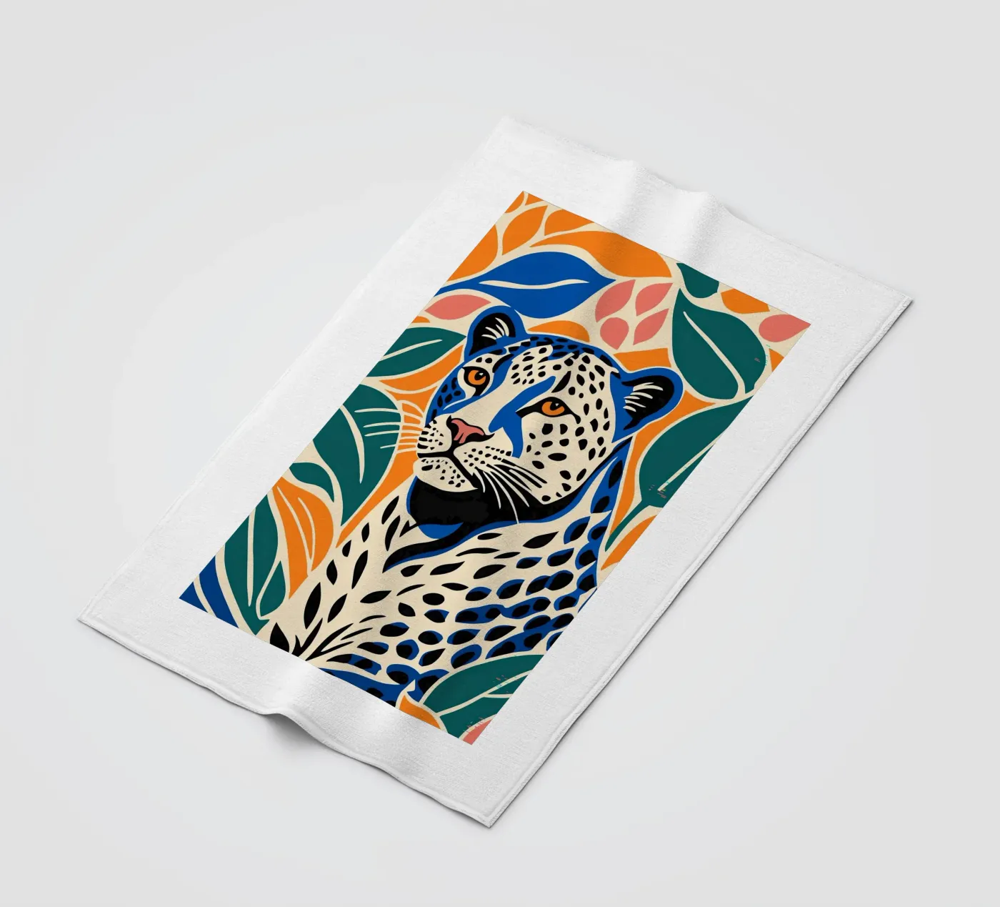 Guépard plaid polaire de Arjun