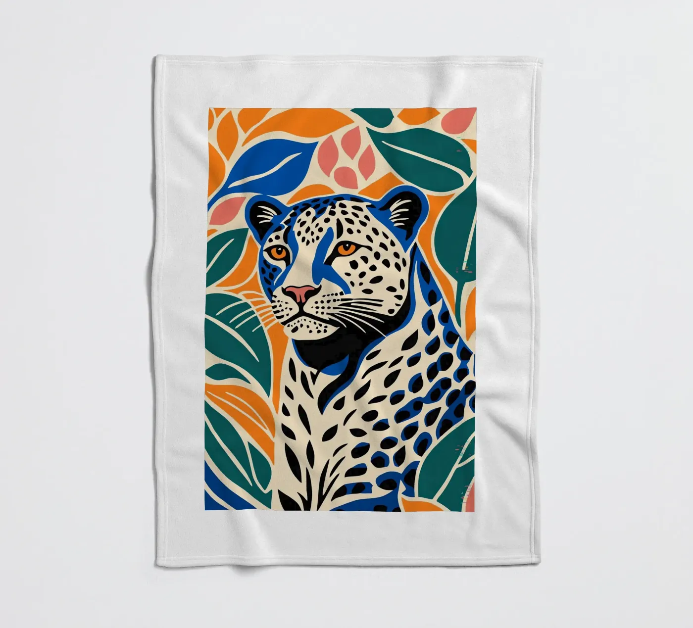 Guépard plaid polaire de Arjun