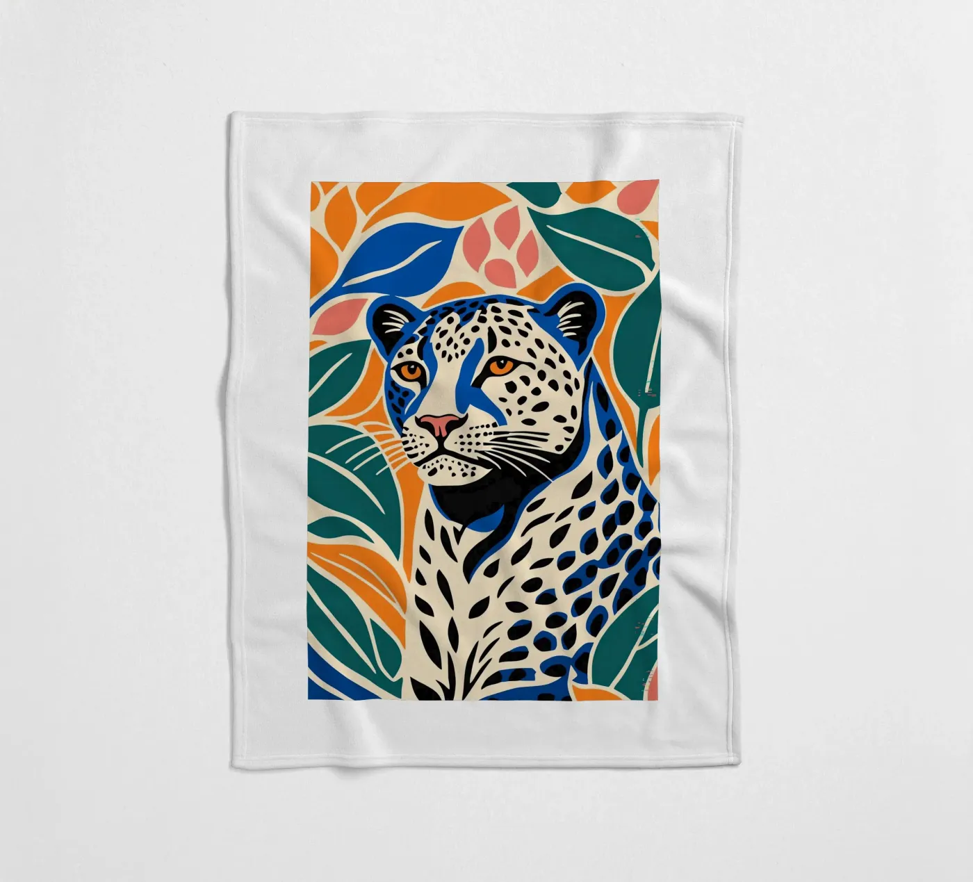 Guépard plaid polaire de Arjun