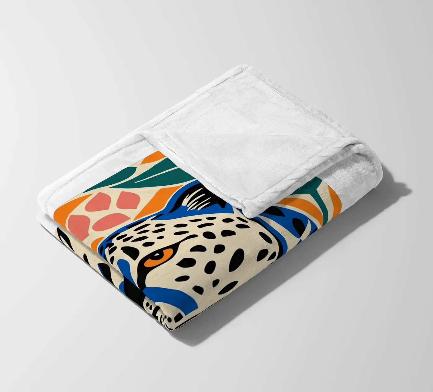 Guépard plaid polaire de Arjun