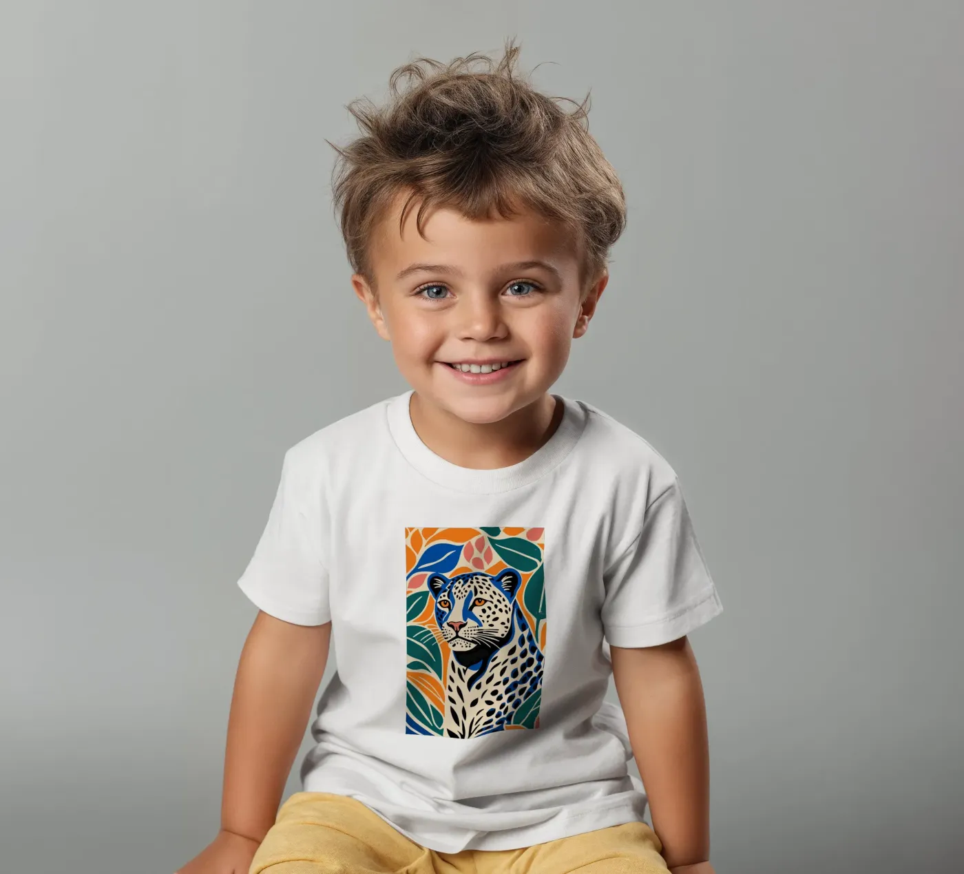 Gepard Kinder T-Shirt von Arjun