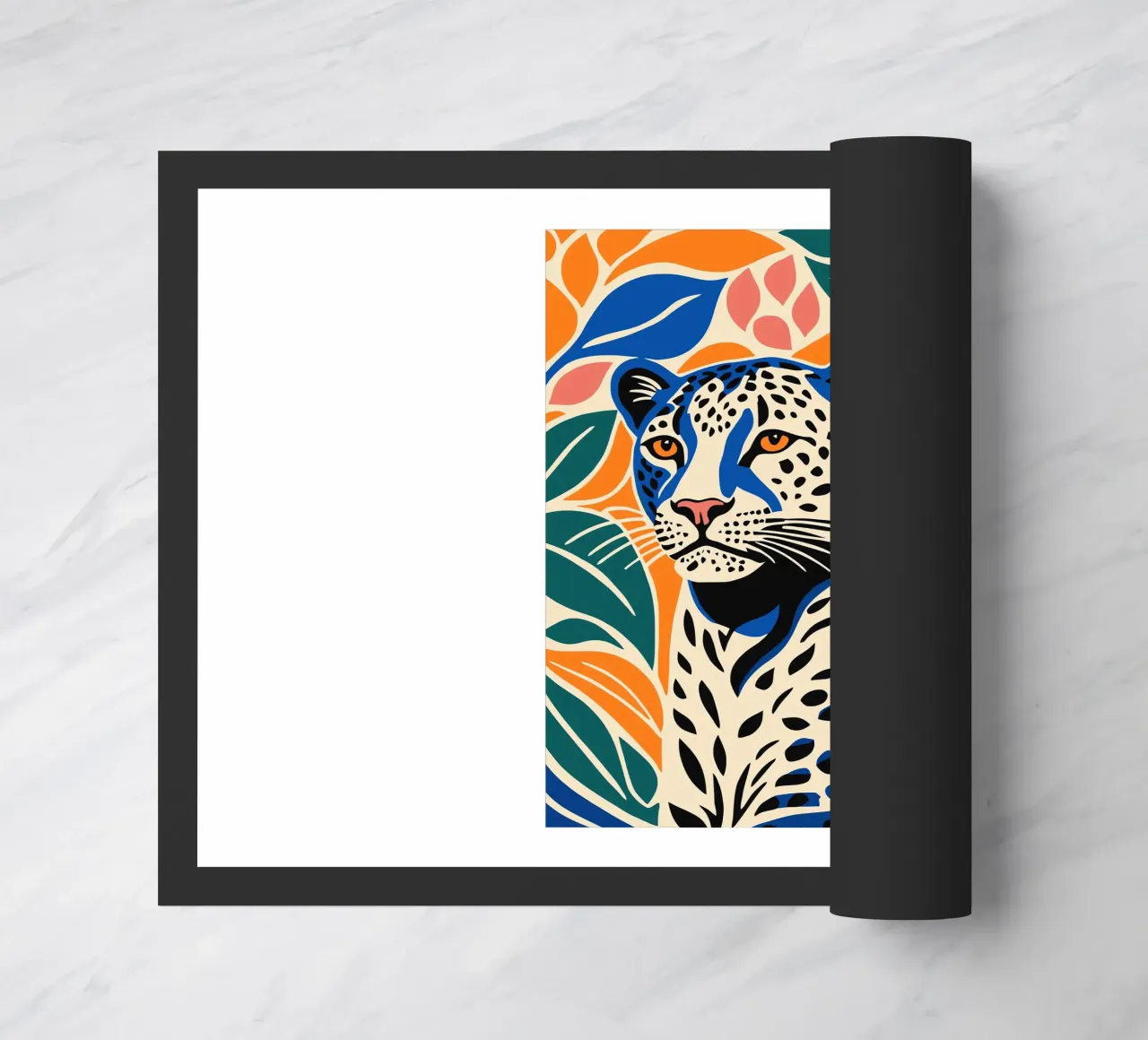 Cheetah doormat by Arjun