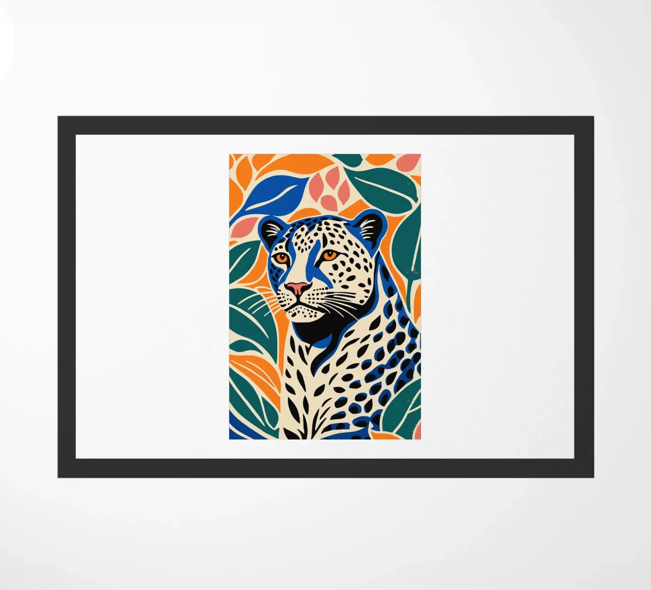 Cheetah doormat by Arjun