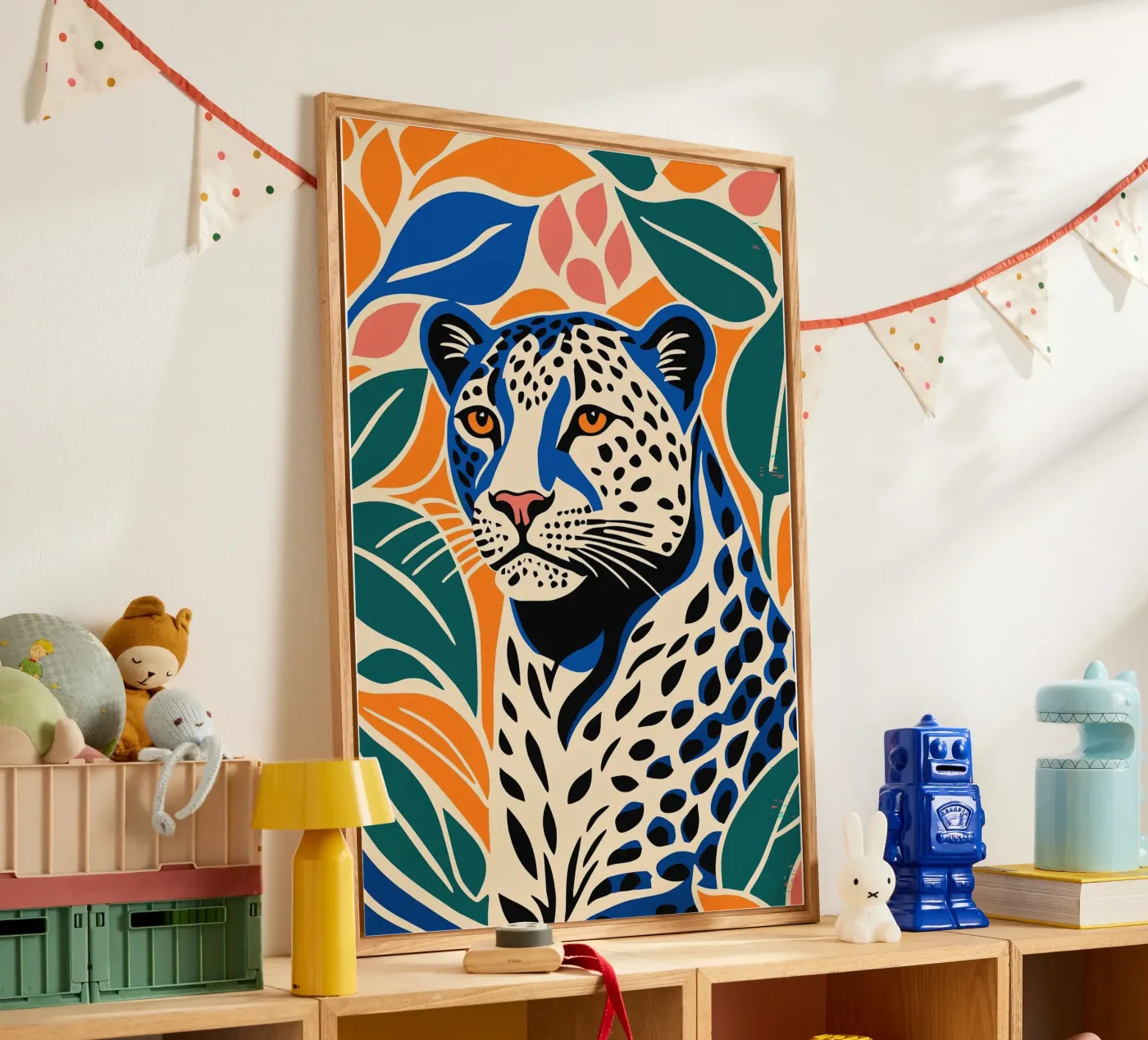 Cheetah Acryl-Glas von Arjun