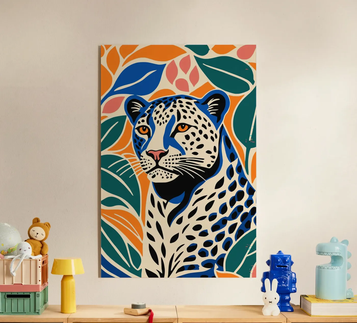 Cheetah Acryl-Glas von Arjun