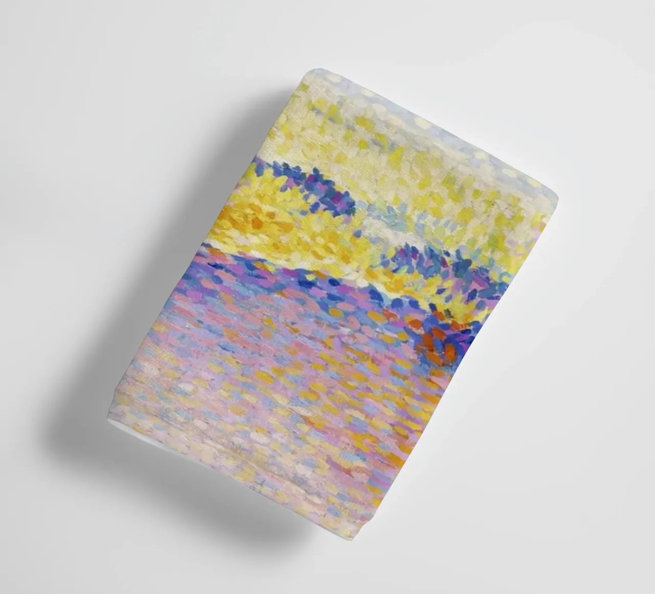 Pijnbomen langs de kust van Henri-Edmond Cross (1896) badhanddoek van Venus Art