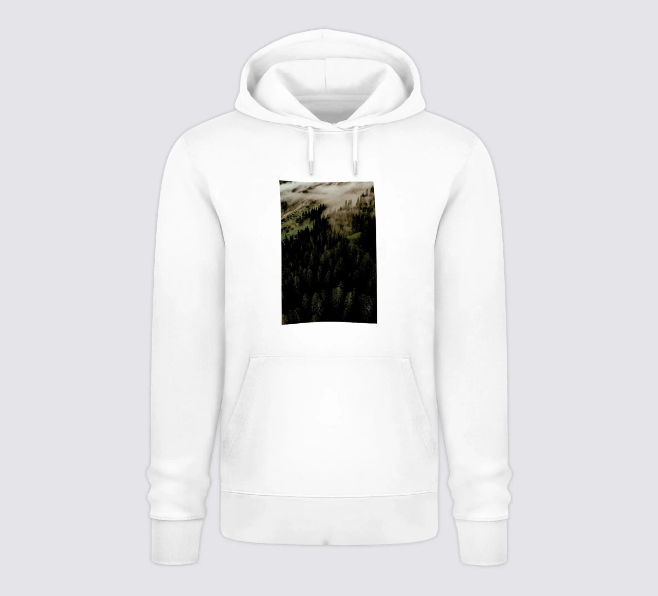 Calm Mornings And Clouds felpa con cappuccio da Sebastian Hilgetag