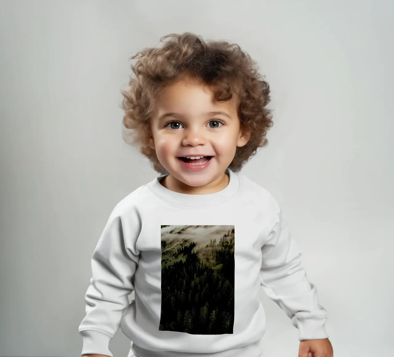 Calm Mornings And Clouds sudadera de bebé de Sebastian Hilgetag