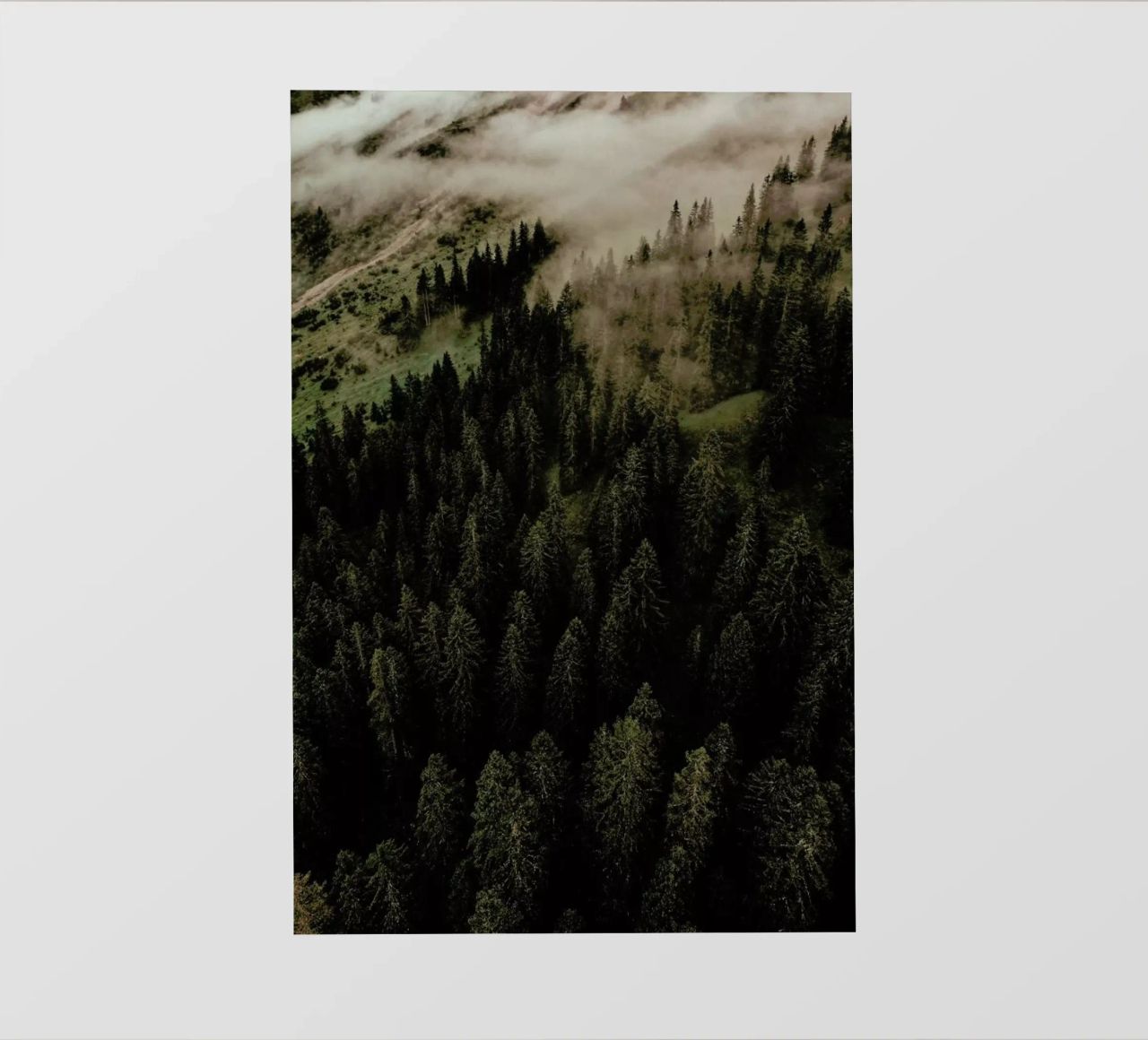 Calm Mornings And Clouds telo in pvc da Sebastian Hilgetag